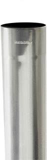 zinken buis 80mm 0.5 meter Rheinzink
